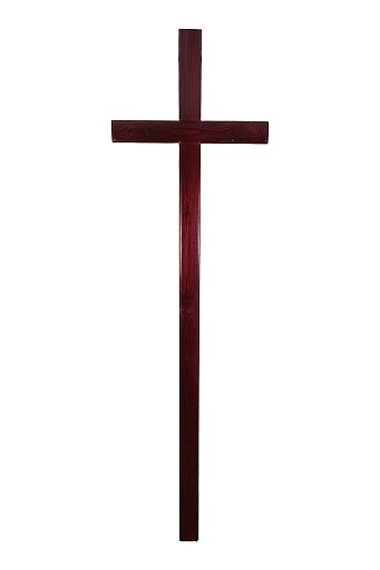 Крест католический темный