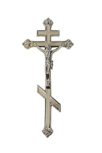 Крест пластиковый с распятием