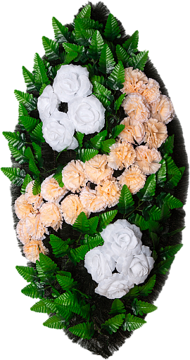 Венок ритуальный 128 см