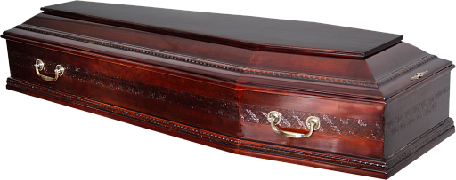 Гроб "Флоренция" 6-и гранный орех