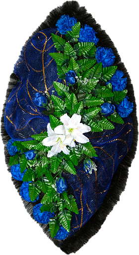 Венок ритуальный 110 см