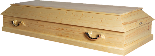 Гроб "Мусульманский" 4-х гранный светлый