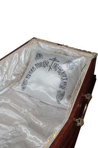 Наволочка ХБ с церковной символикой (белый)