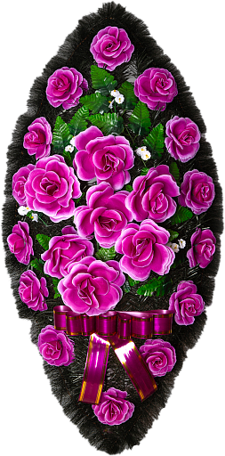 Венок ритуальный 110 см